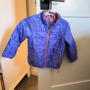 Girls' Purple Insulated Jacket